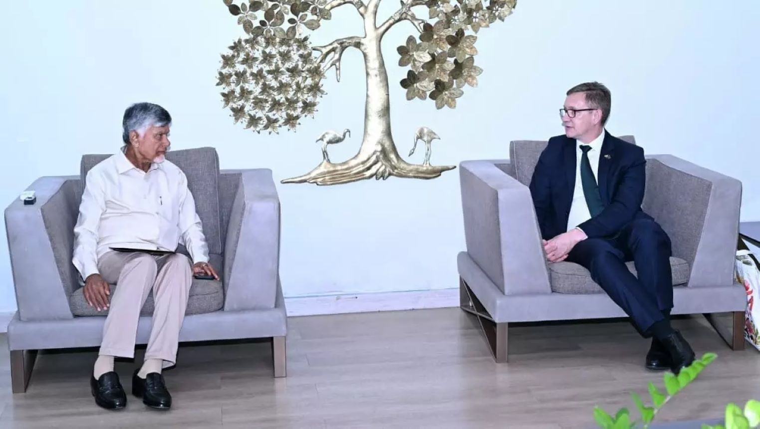 Andhra Pradesh and Australia signed four Memoranda of Understanding (MoUs) in Amaravati